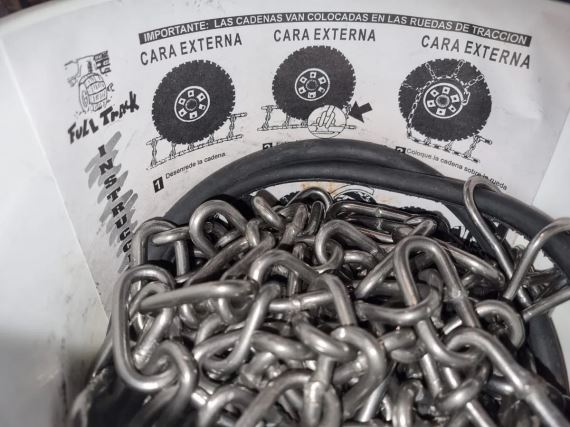 Cadenas Nieve (o barro) Originales "FULL TRACK"